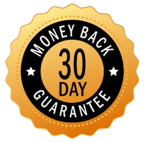 30 days money back guarantee